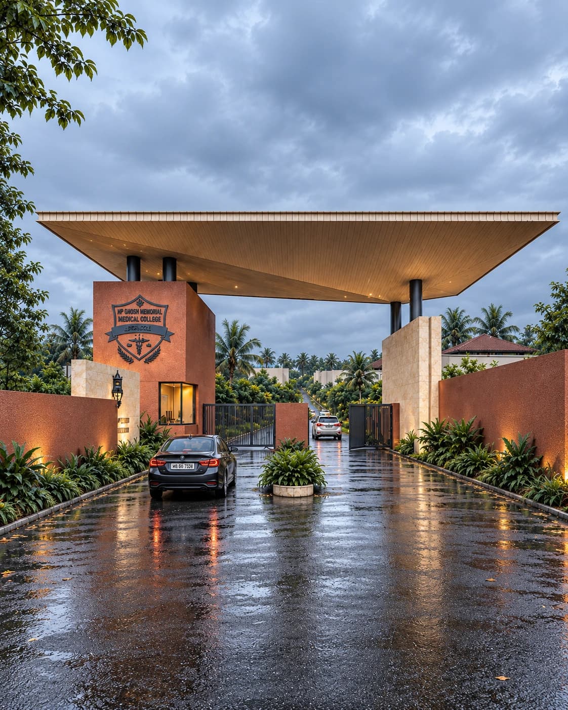 Entrance to HP Ghosh Memorial Medical College campus